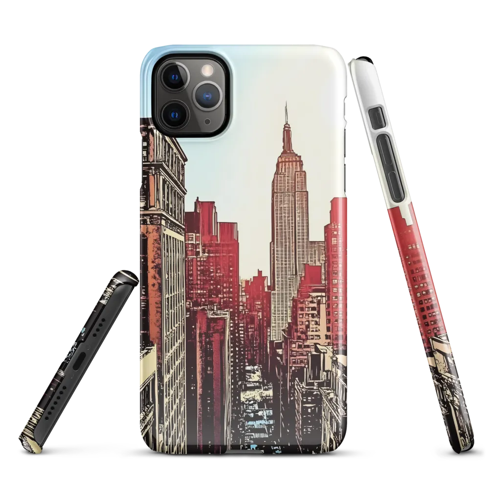 Urban Symphony: A Tribute to the Skyline | Phone Case |  11 Pro Max | Snap Case | Glossy