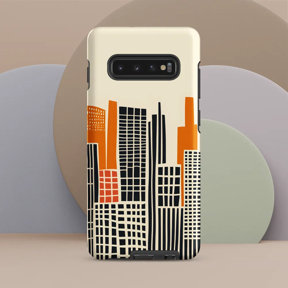 Urban Rhythms: A Graphic Cityscape