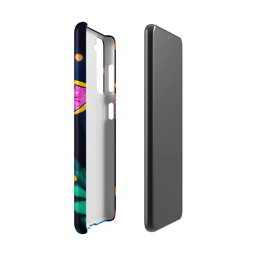 Whimsical Giraffe in Vibrant Colors | Phone Case |  S21 | Snap Case | Matte
