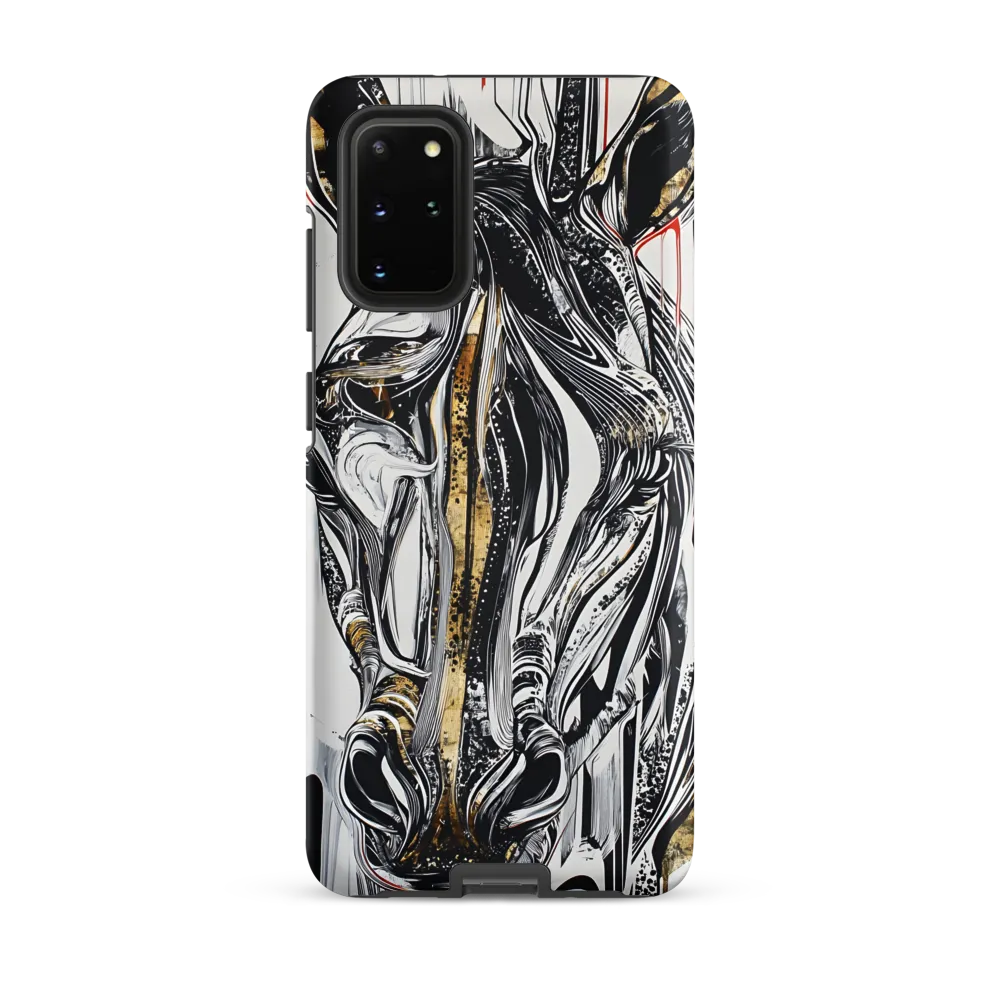 Ethereal Majesty: The Abstract Zebra