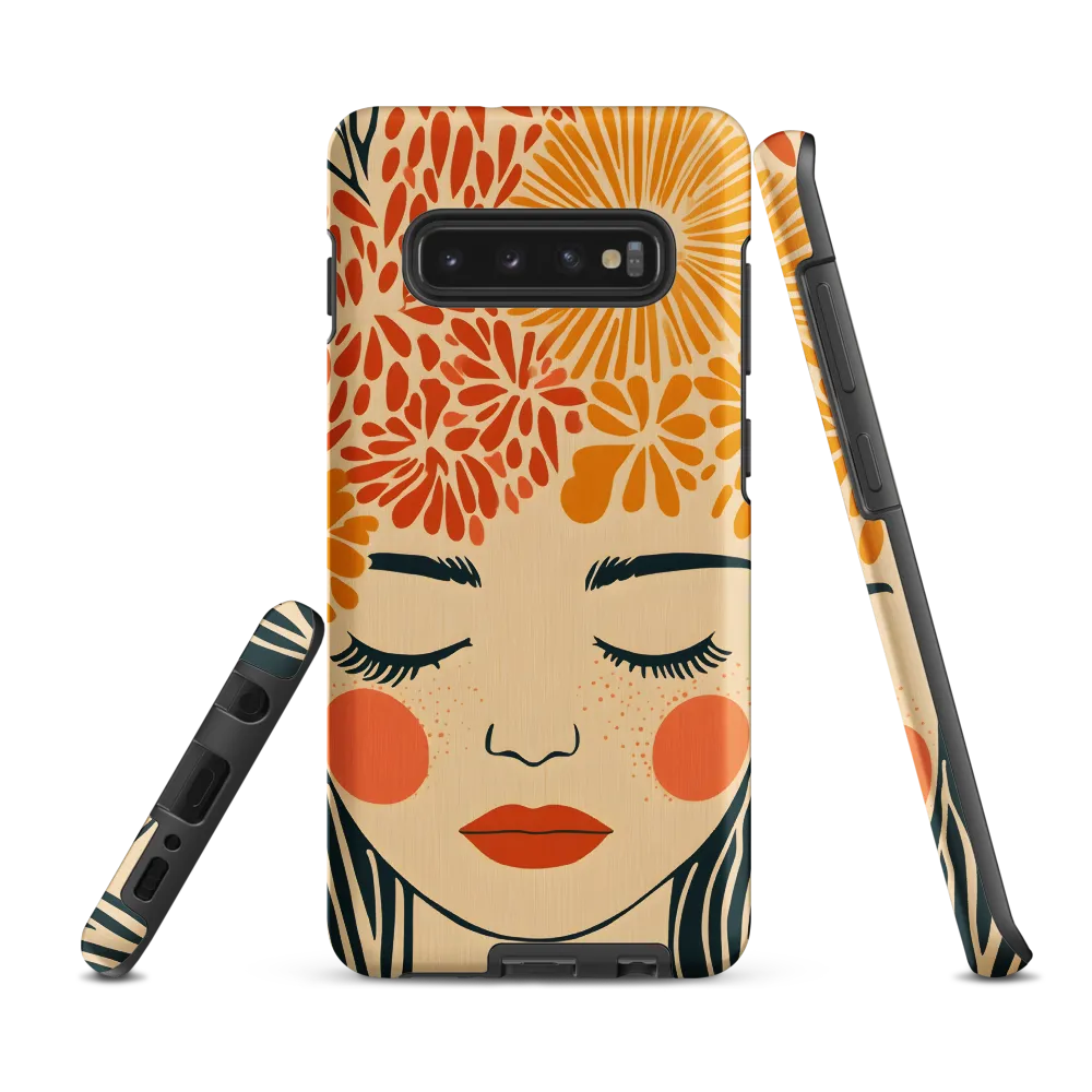 Serenity in Bloom | Phone Case |  S10 Plus | Tough Case | Matte