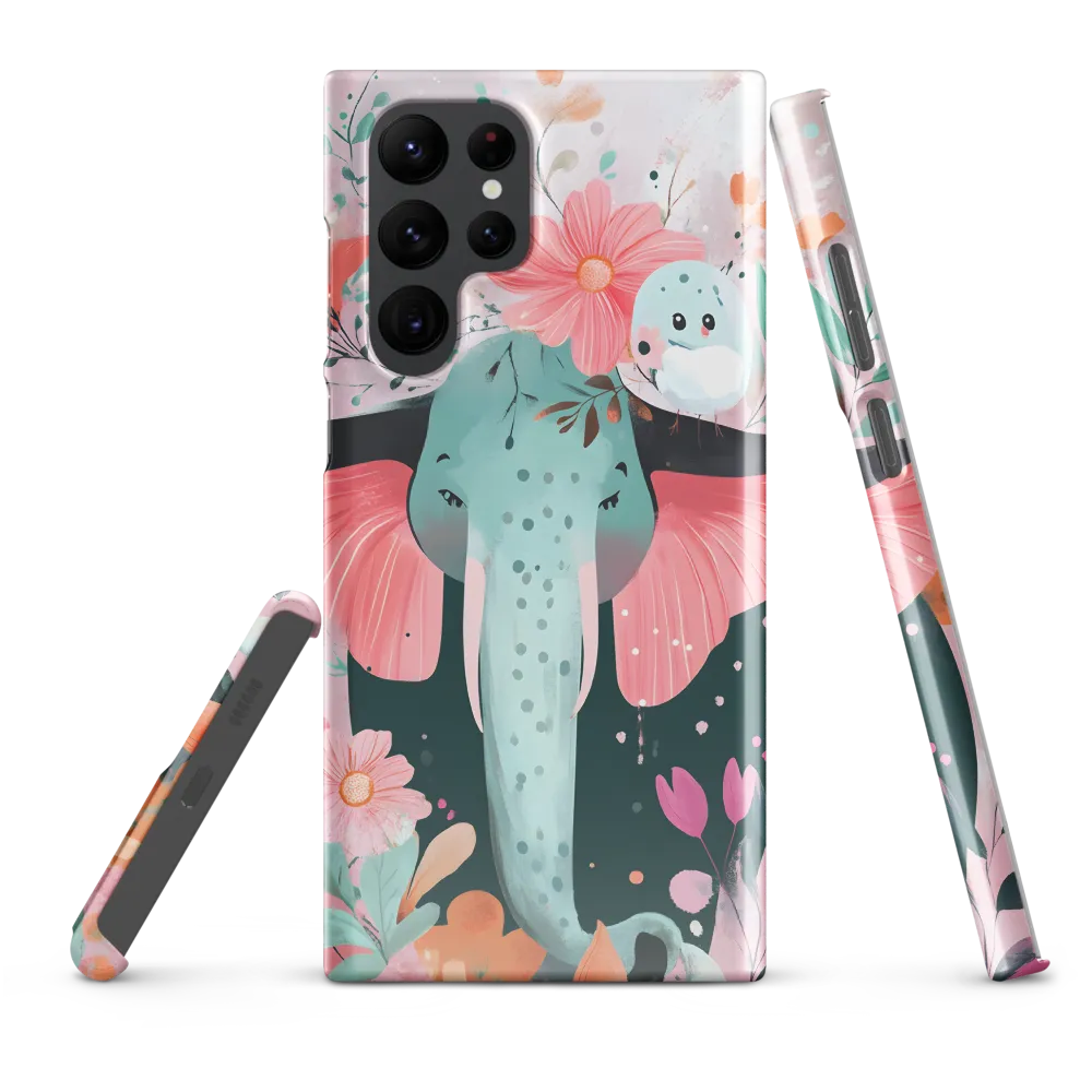 Whimsical Elephant in Bloom