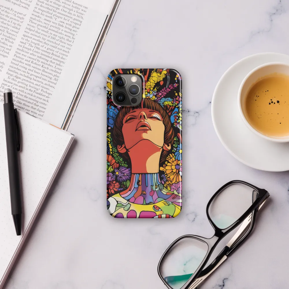 Vibrant Ecstasy: A Psychedelic Portrait