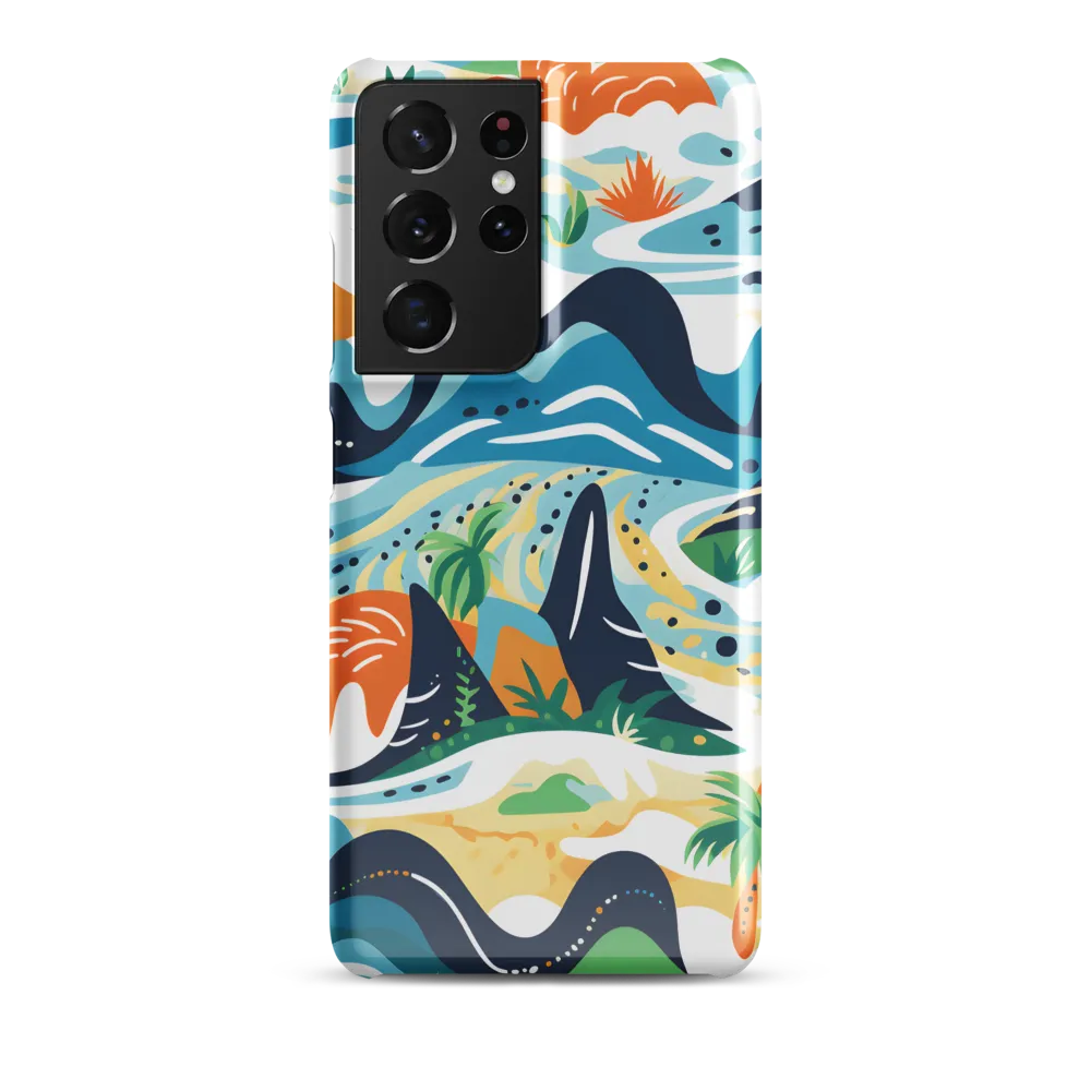 Abstract Tropical Landscape