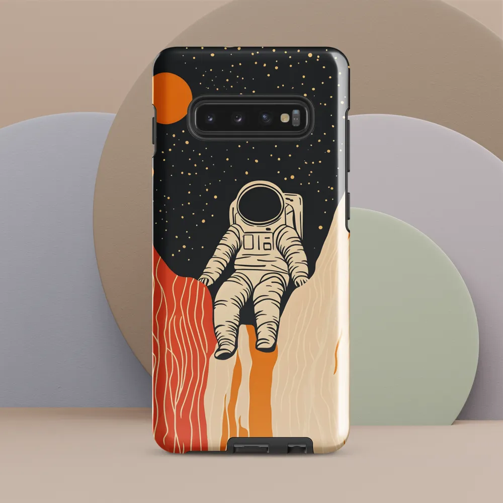 Exploration on the Edge | Phone Case |  S10 Plus | Tough Case | Glossy