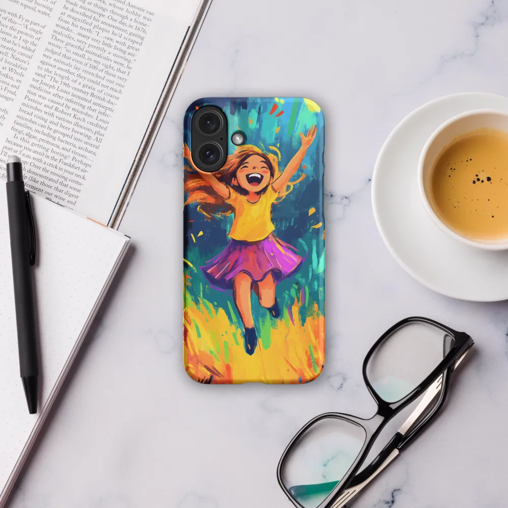 Joyful Escape into Nature | Phone Case |  16 Plus | Snap Case | Matte