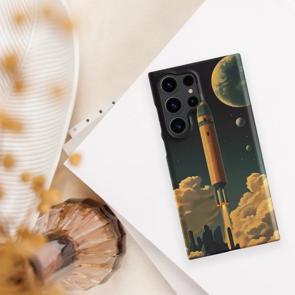 Journey Through the Cosmic Frontier | Phone Case |  S23 Ultra | Snap Case | Matte