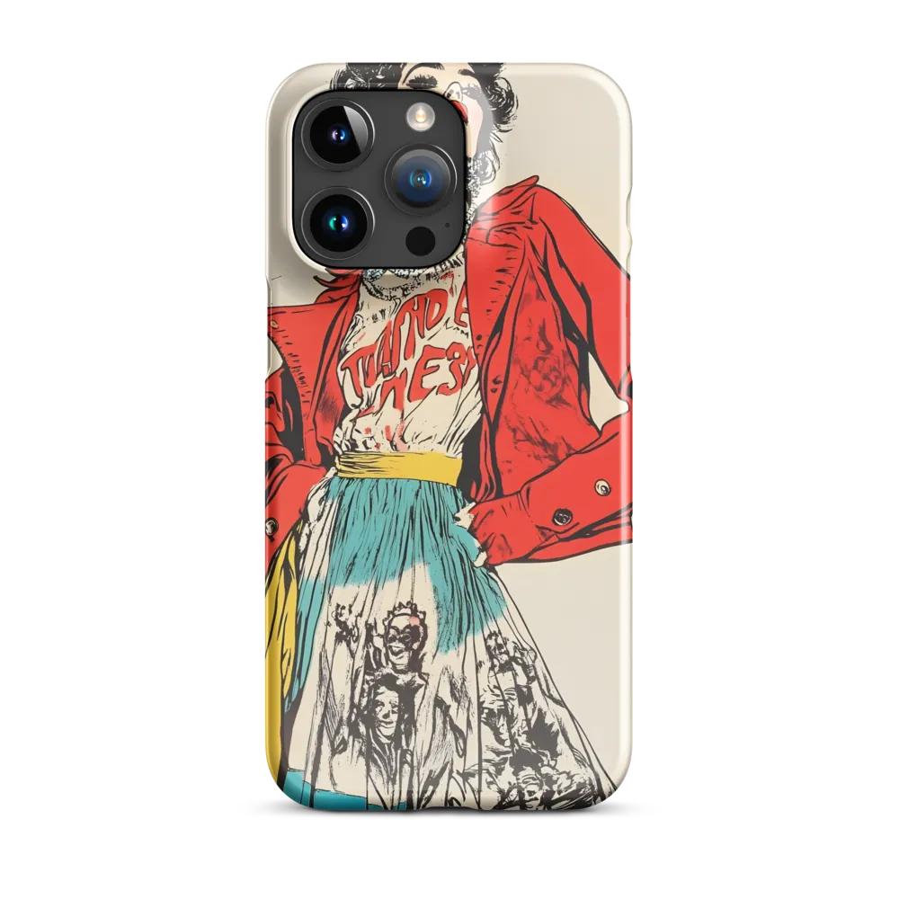 Vibrant Elegance: A Pop Art Fashion Statement