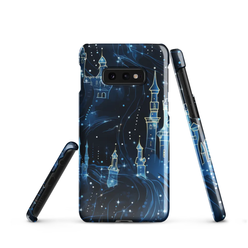 Dreamy Castles in a Starry Sky | Phone Case |  S10e | Snap Case | Glossy