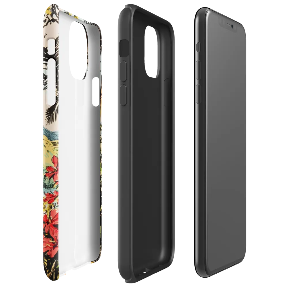 Tropical Serenity | Phone Case |  11 Pro Max | Tough Case | Glossy