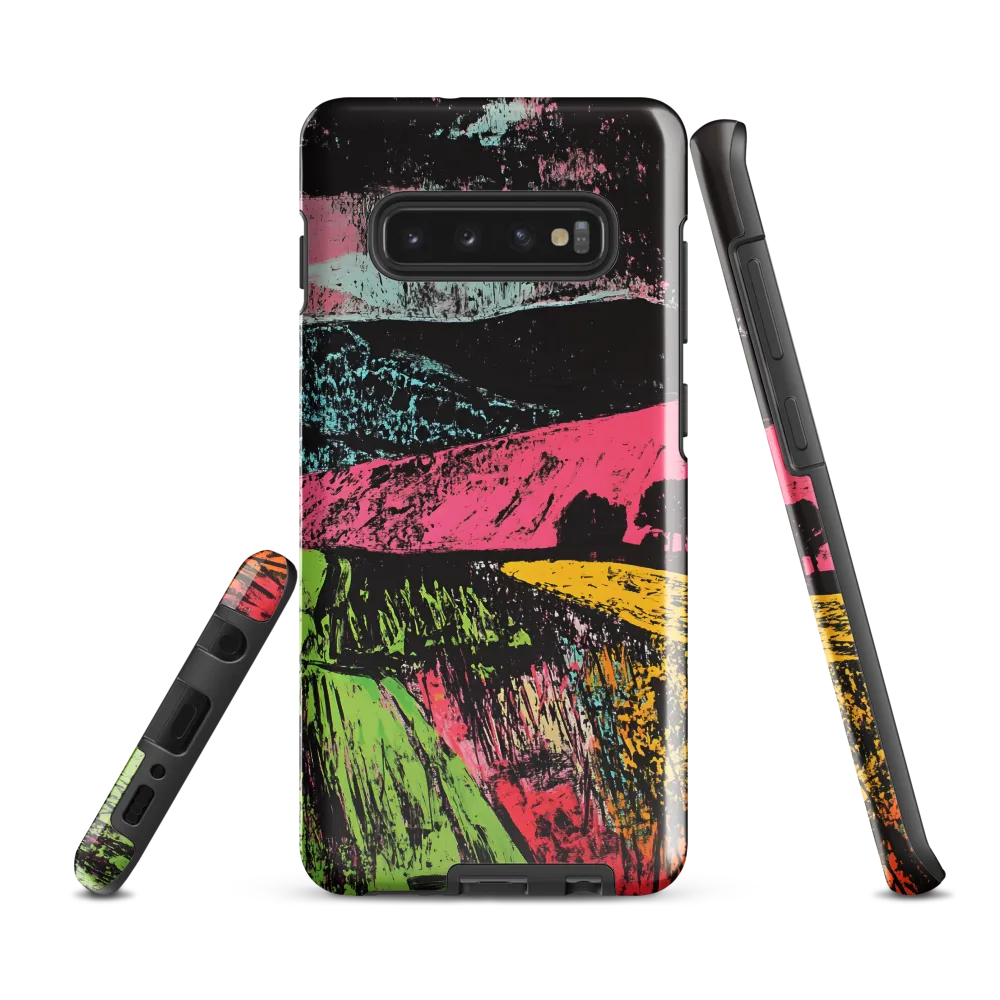 Vibrant Horizon | Phone Case |  S10 Plus | Tough Case | Glossy