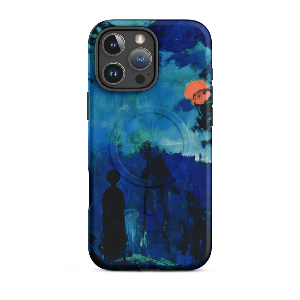Solitude in Blue | Phone Case |  16 Pro Max | MagSafe® Tough Case | Matte
