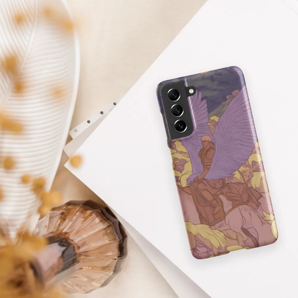 The Winged Guardian | Phone Case |  S21 FE | Snap Case | Matte