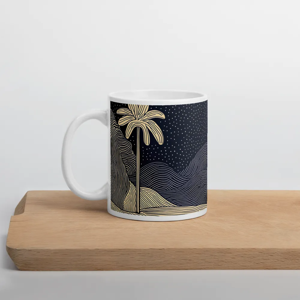 Serenity Under Stars | Mugs | Multiple Sizes & Colors