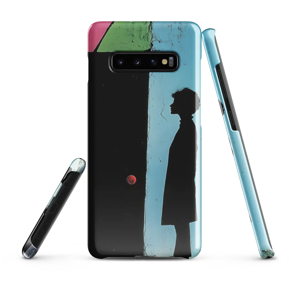 Echoes of Urban Contemplation | Phone Case |  S10 Plus | Snap Case | Glossy