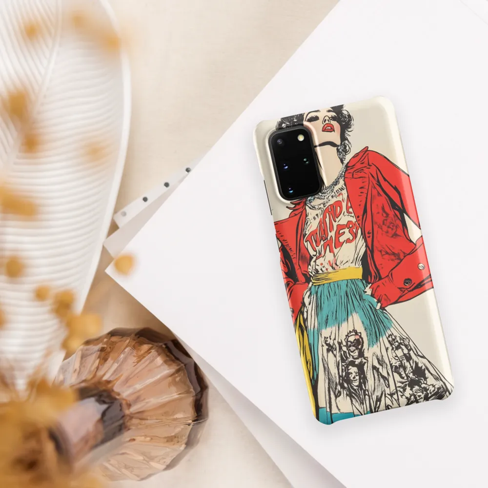 Vibrant Elegance: A Pop Art Fashion Statement