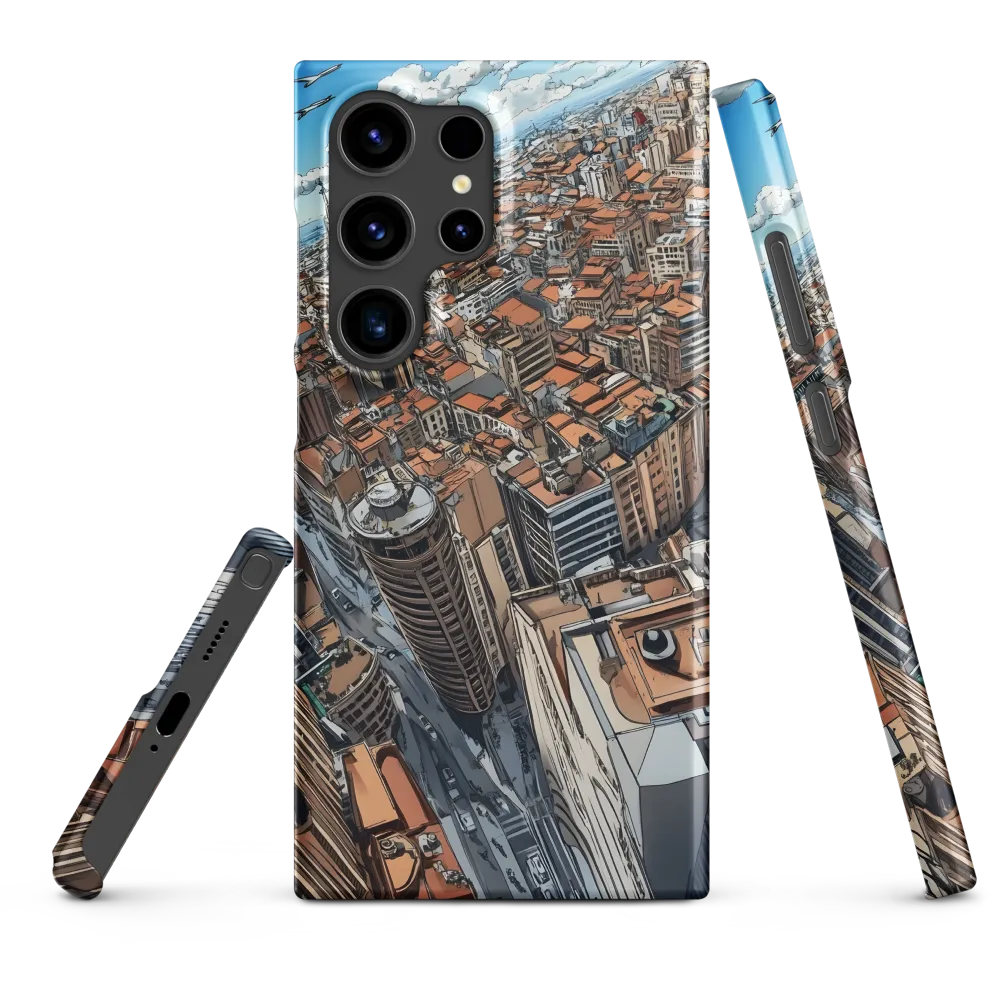 Aerial Symphony of Urban Life
