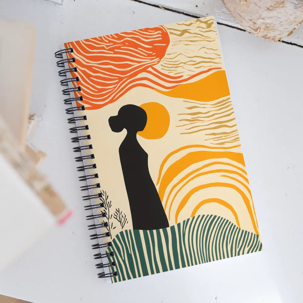 Contemplation in Color | Spiral Notebook