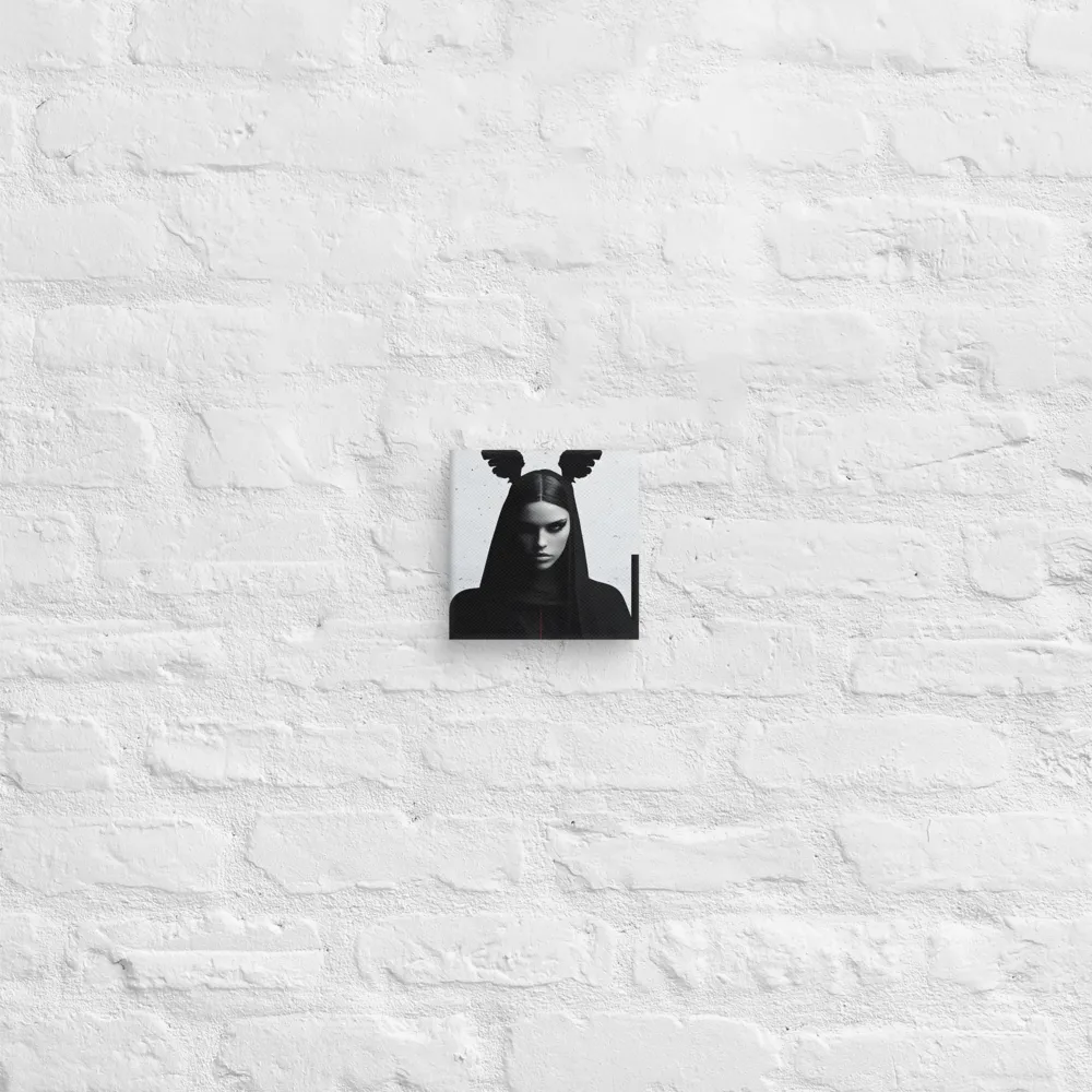 Whispers of Darkness | Canvas | 6″×6″