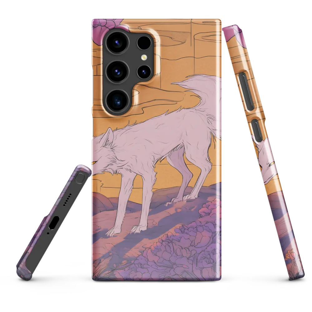 Whispers of the Violet Dawn | Phone Case |  S24 Ultra | Snap Case | Glossy
