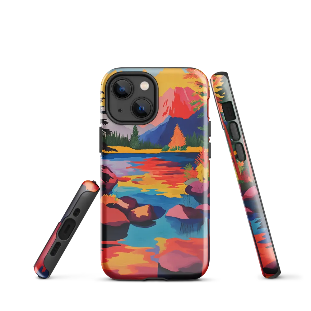 Enchanted Reflections | Phone Case |  13 mini | Tough Case | Glossy