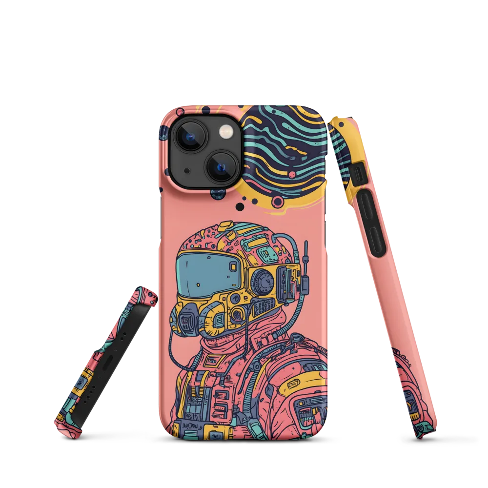 Exploration Beyond: A Digital Astronaut | Phone Case |  13 Mini | Snap Case | Matte