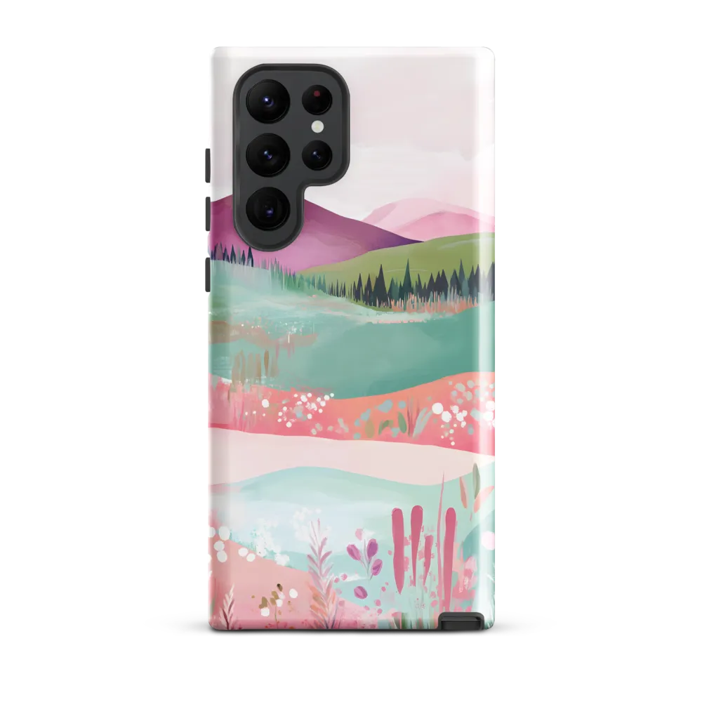Pastel Meadow, Layered Hills
