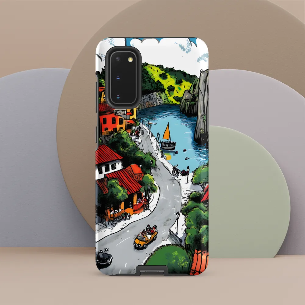 Whimsical Village by the Water