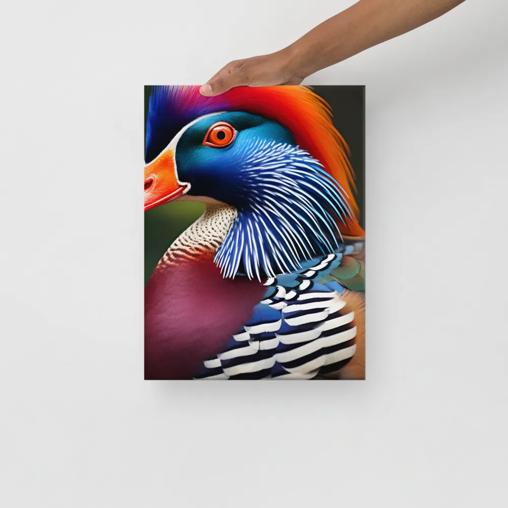 The Majestic Mandarin | Canvas | 12″×16″