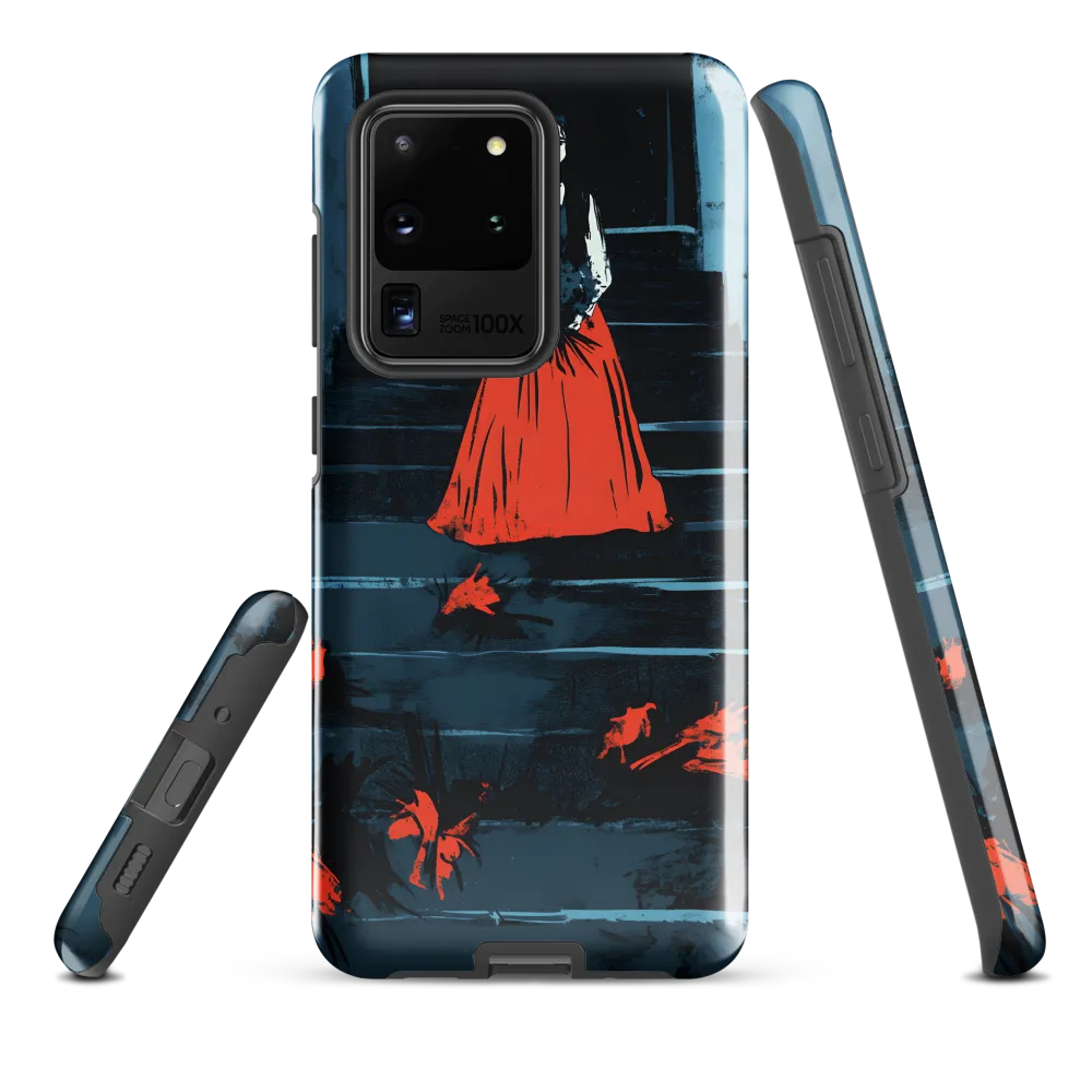 Silent Steps | Phone Case |  S20 Ultra | Tough Case | Glossy