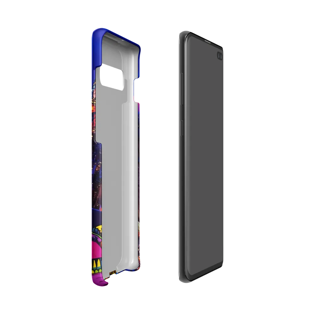 Neon Twilight: A City in Vibrance