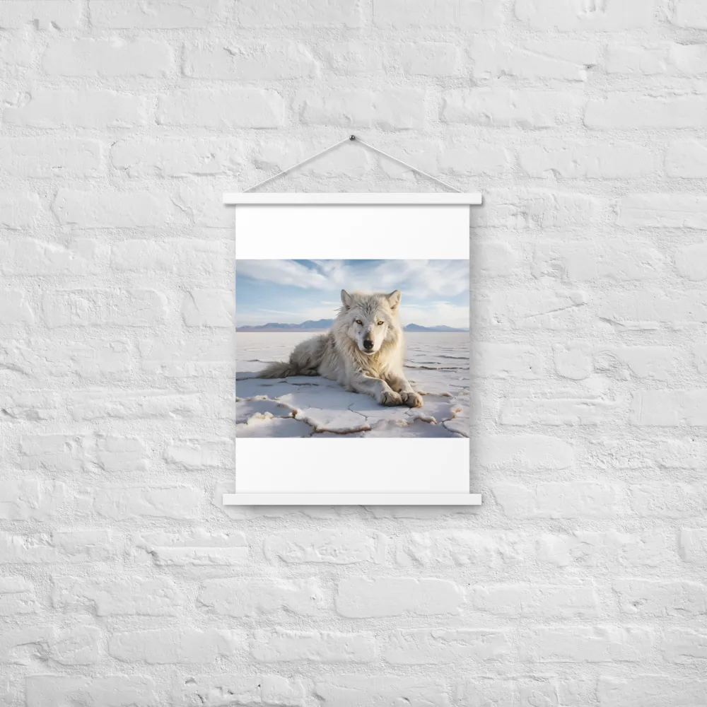 Guardian of the Salt Flats | Poster With White Wood Hanger | 18″×24″