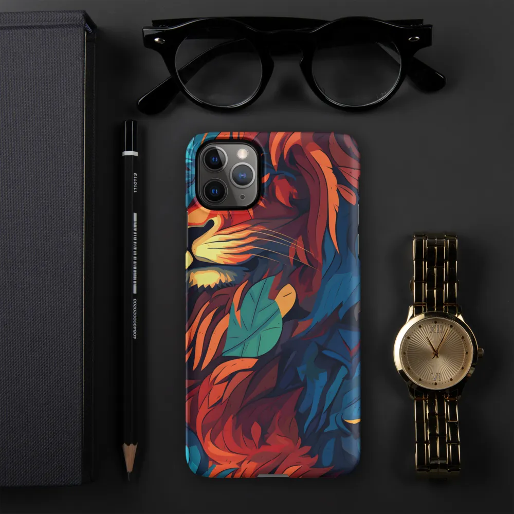 Harmony of Strength: The Lion and Nature