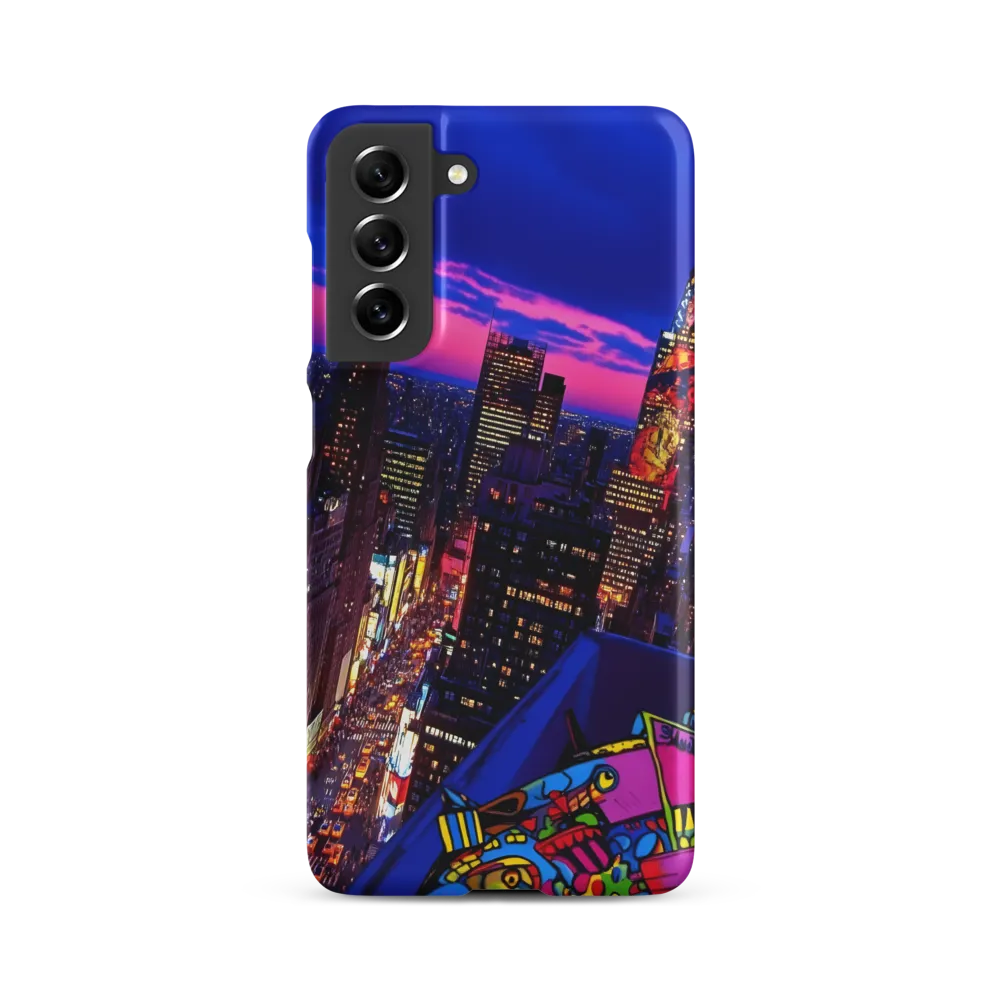 Neon Twilight: A City in Vibrance