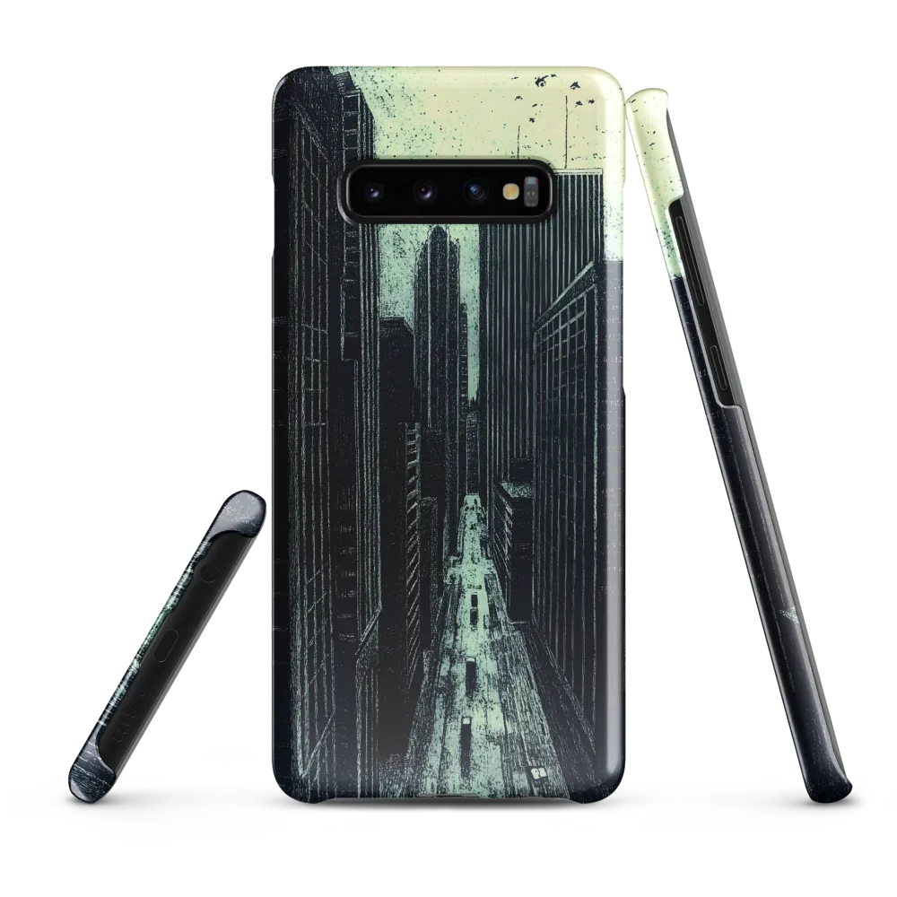 Whispers of Solitude in the Urban Jungle | Phone Case |  S10 Plus | Snap Case | Glossy