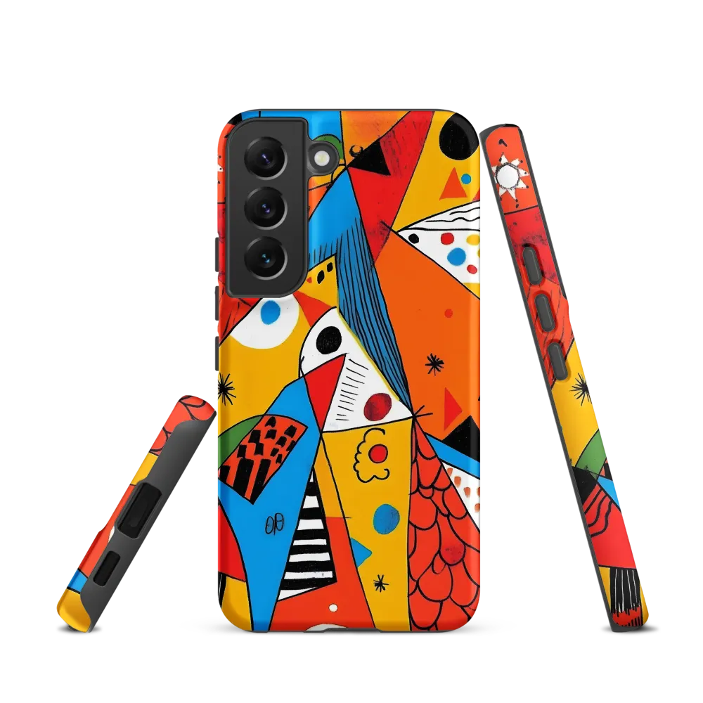Geometric Playground: A Colorful Journey Through Abstract Landscapes