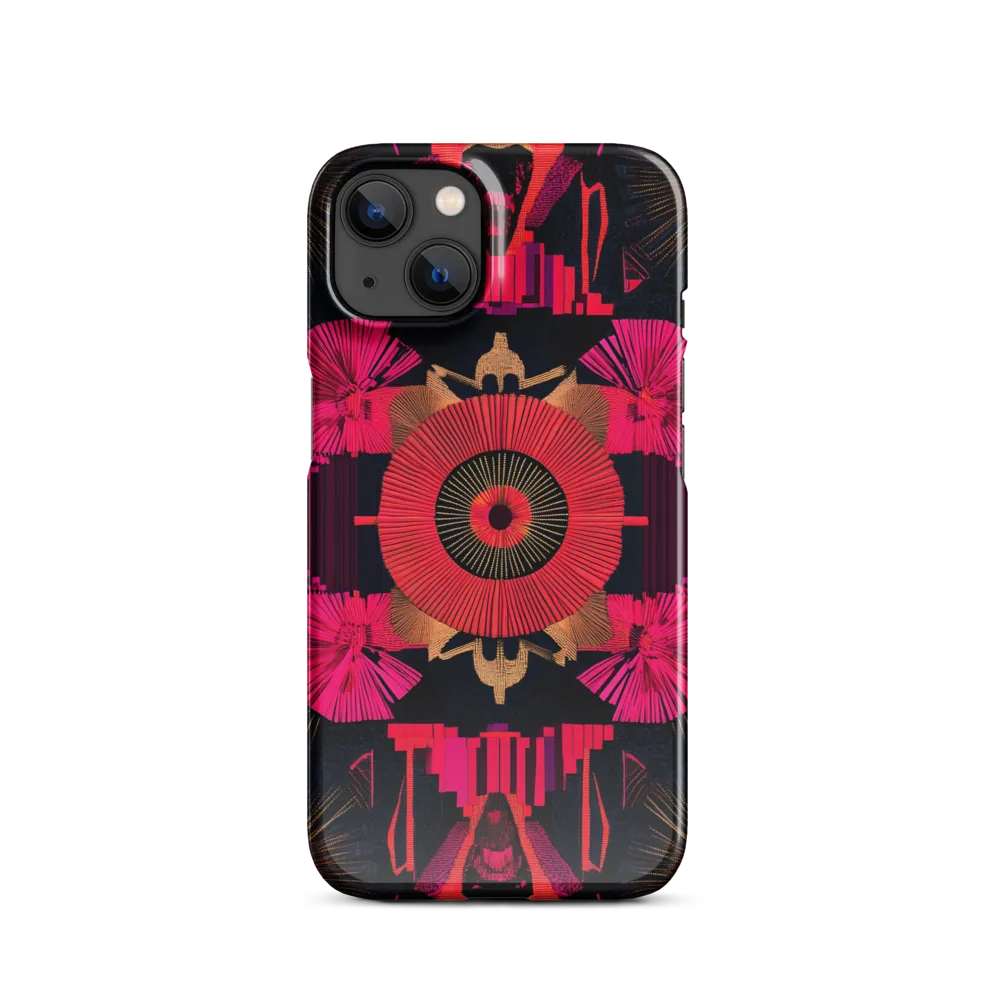 Dynamic Geometric Symphony | Phone Case |  13 | Snap Case | Glossy