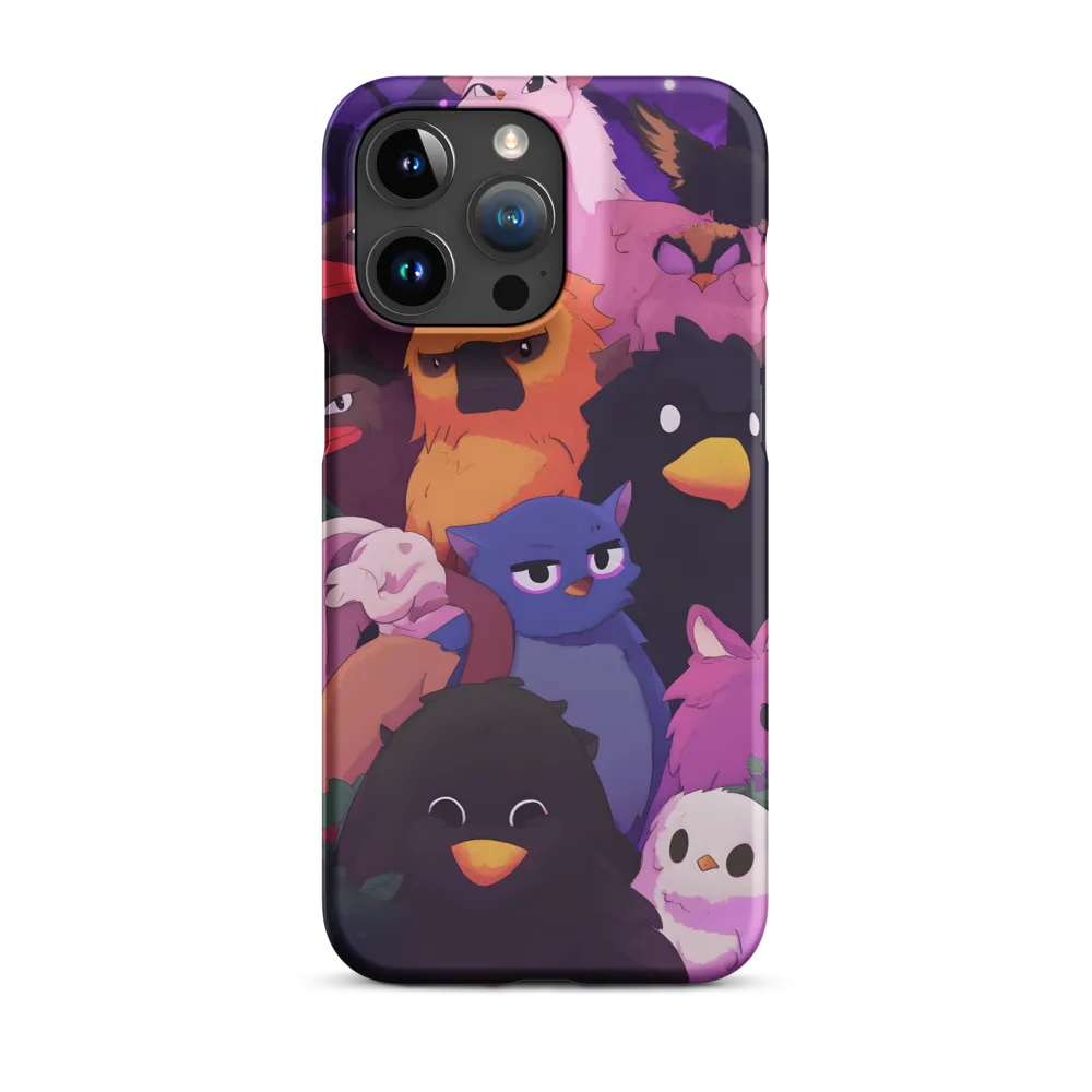 Whimsical Avian Gathering