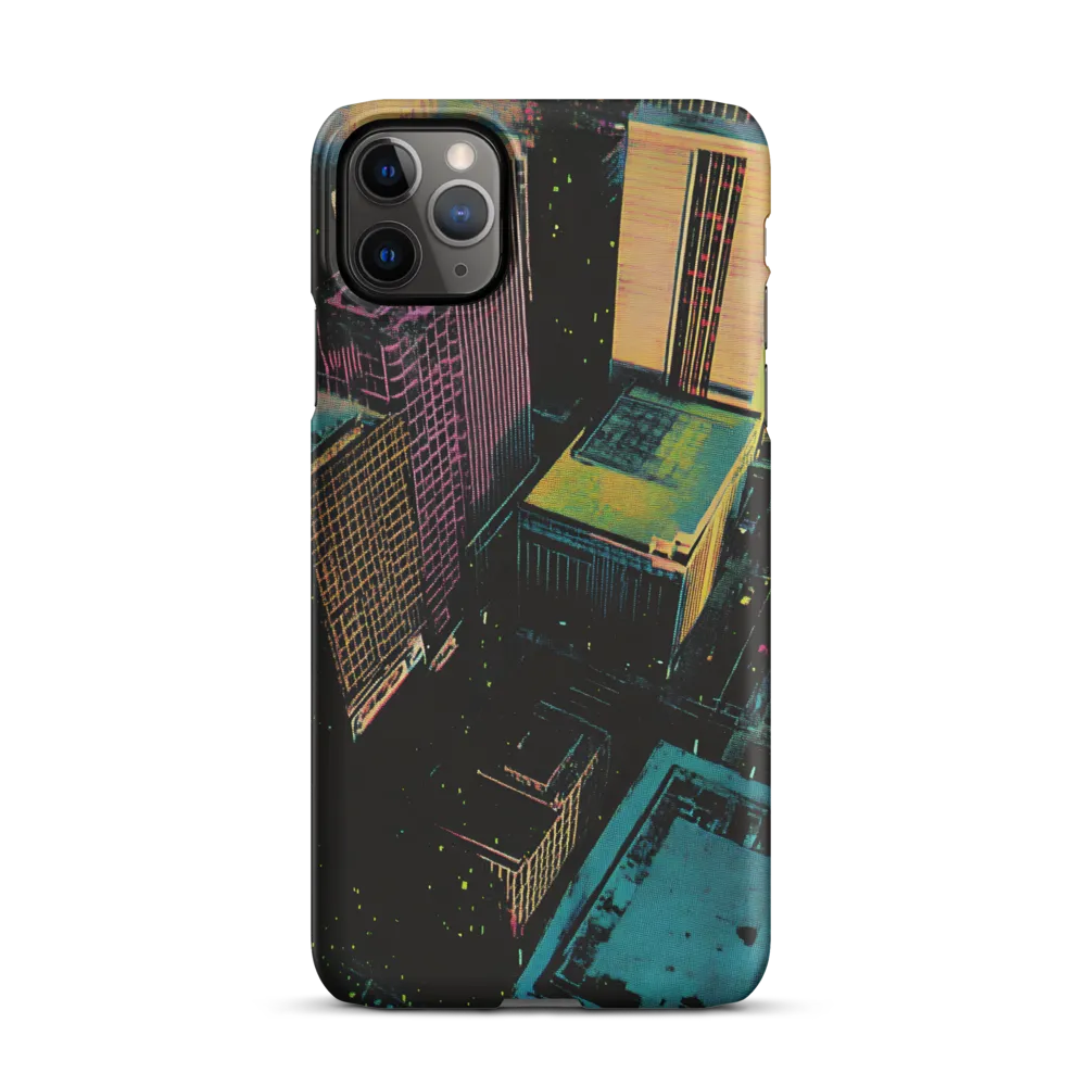 Neon Dreams: A City from Above