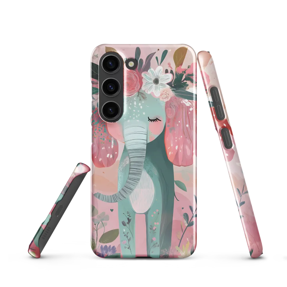 Whimsical Elephant in Bloom
