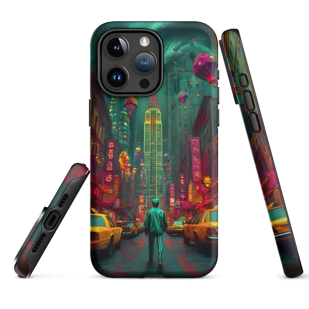 Neon Dreams: A Surreal Urban Journey