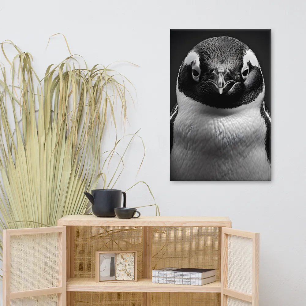 Majestic Penguin Portrait | Canvas | 24″×36″