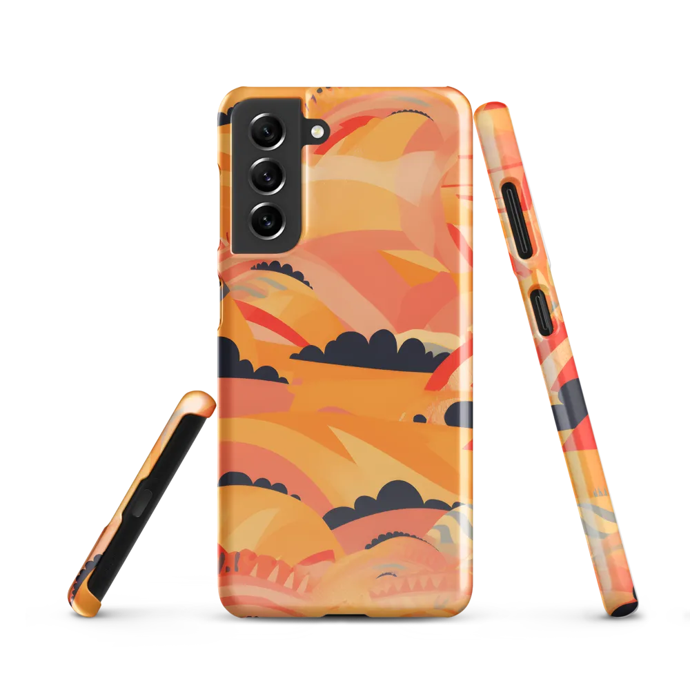 Whispers of the Abstract Horizon | Phone Case |  S21 | Snap Case | Glossy
