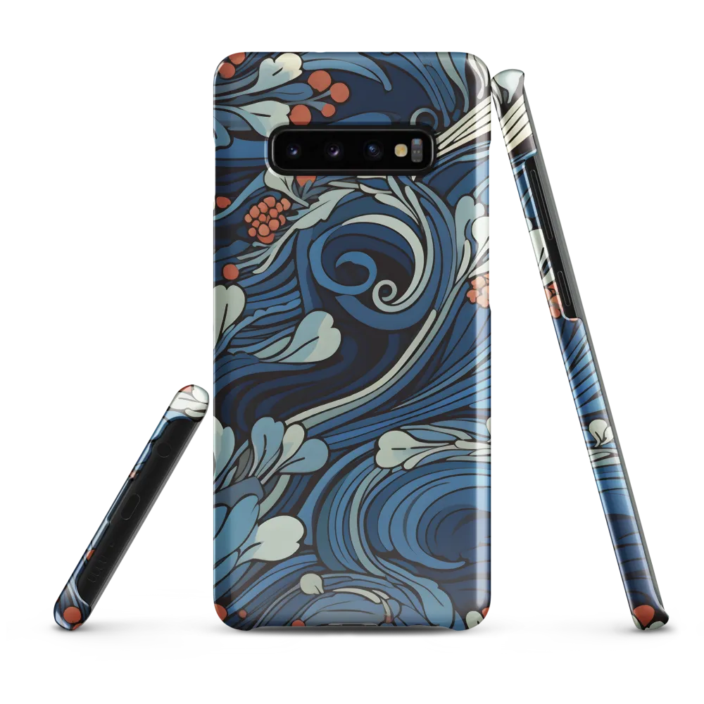 Nature's Elegance: An Oceanic Tapestry | Phone Case |  S10 Plus | Snap Case | Glossy