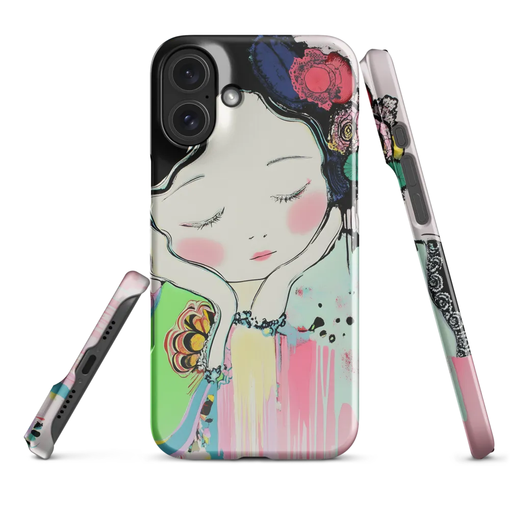 Whispers of Contemplation | Phone Case |  16 Plus | Snap Case | Glossy