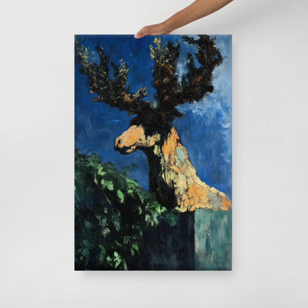 The Majestic Deer in Nature | Canvas | 24″×36″