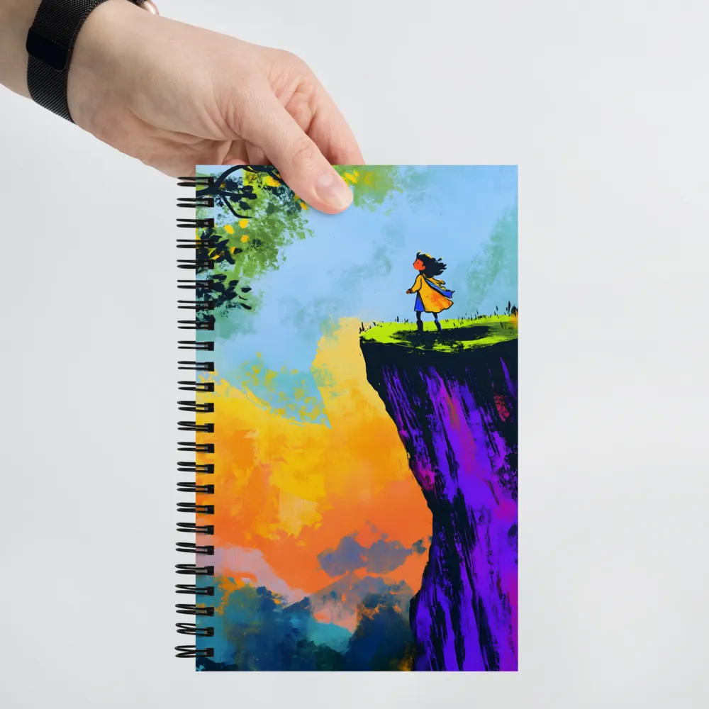 Curiosity at the Edge | Spiral Notebook