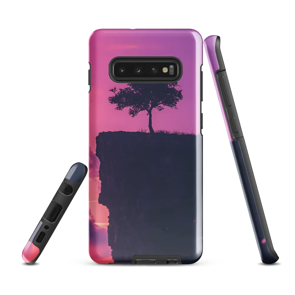 Solitude on the Edge | Phone Case |  S10 Plus | Tough Case | Glossy