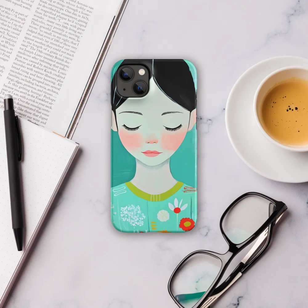 Tranquil Blossom | Phone Case |  14 Plus | Snap Case | Matte