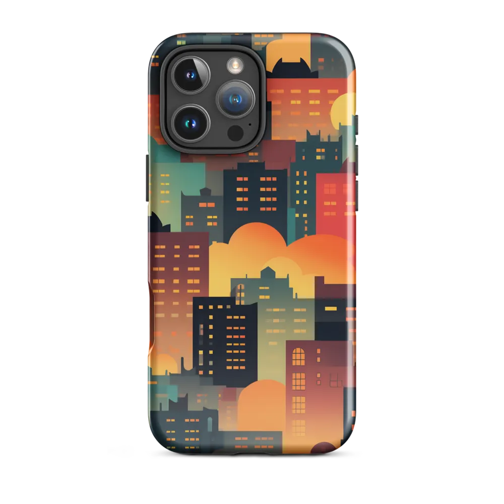 Twilight in the Concrete Jungle | Phone Case |  16 Pro Max | Tough Case | Glossy